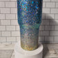 Raw Glitter Textured - 32oz Modern curve