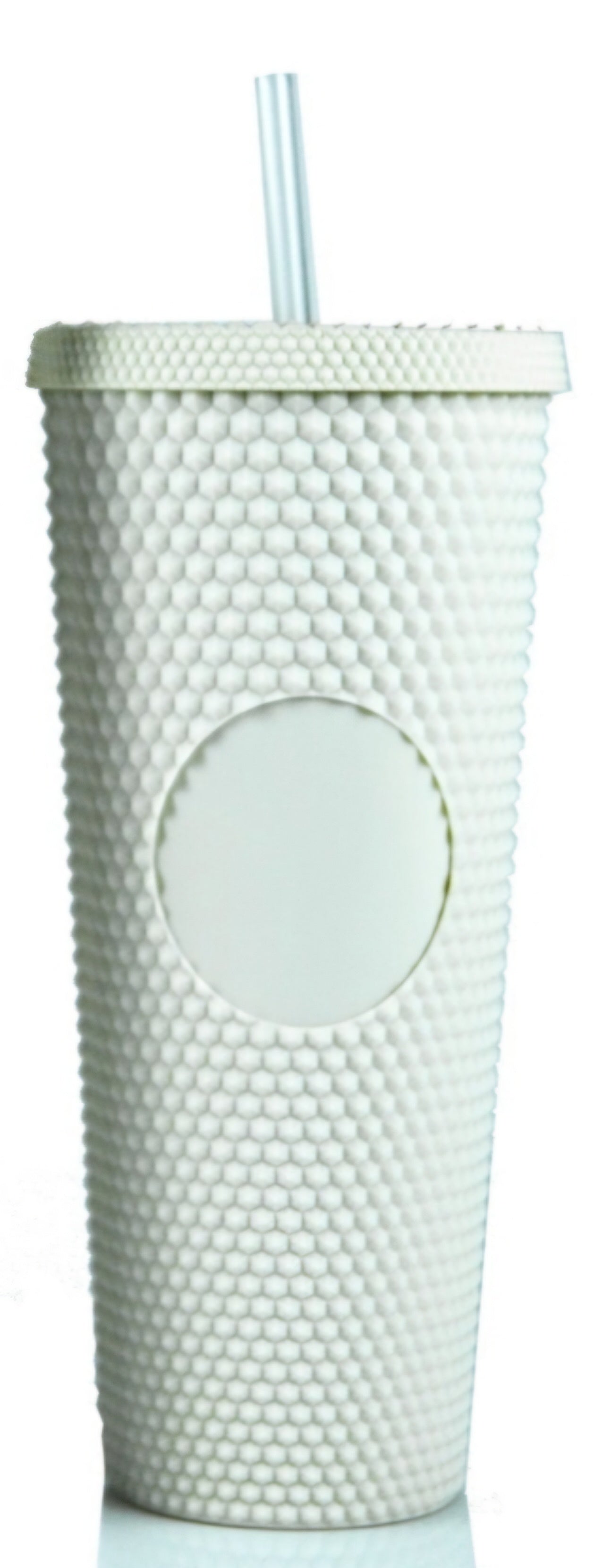 24oz Studded Tumbler Matte White