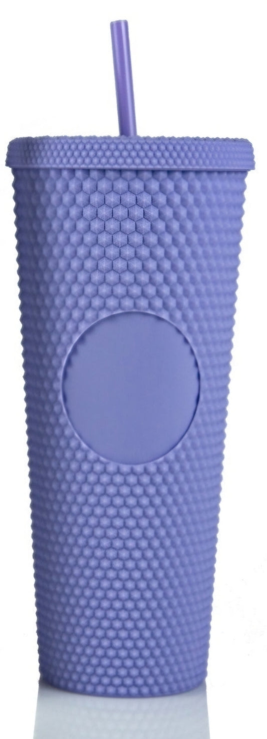 24oz Studded Tumbler Matte Purple