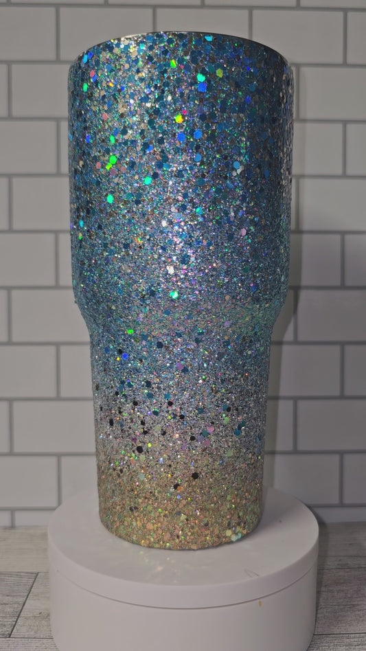 Raw Glitter Textured - 32oz Modern curve