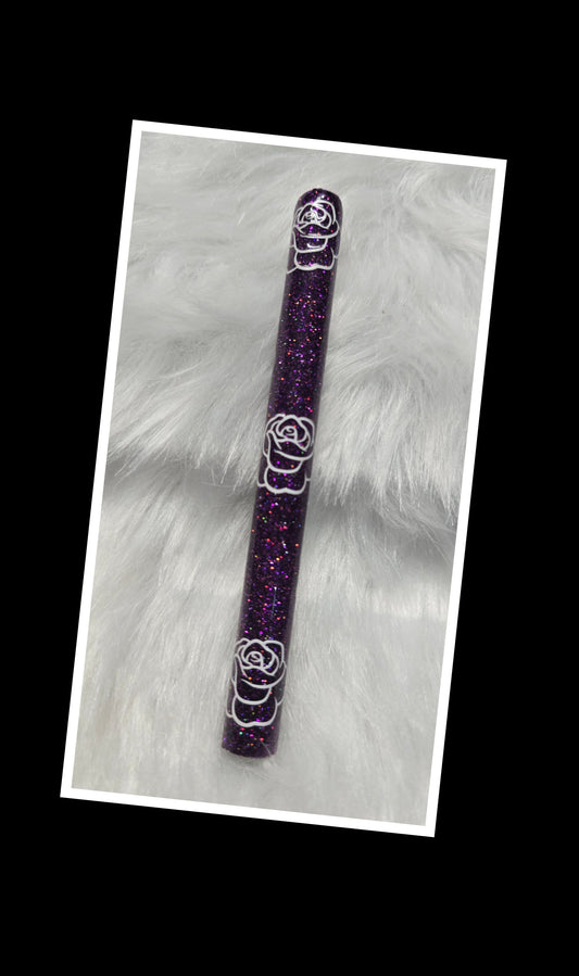 Rose Glitter Pen