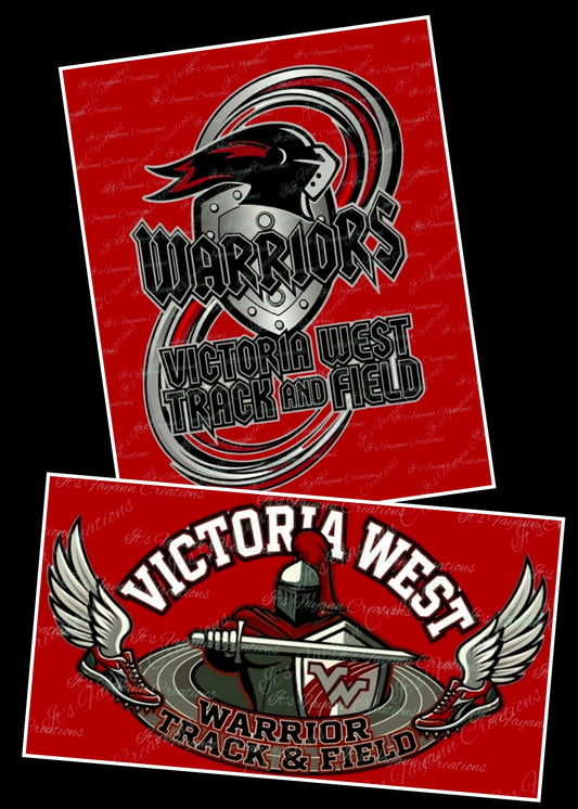 "Warrior" Track and Field Tshirt